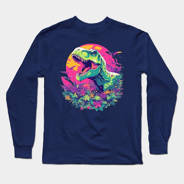 t rex Long Sleeve T-Shirt by StevenBag